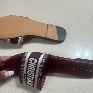 Christian Dior slides… size 11